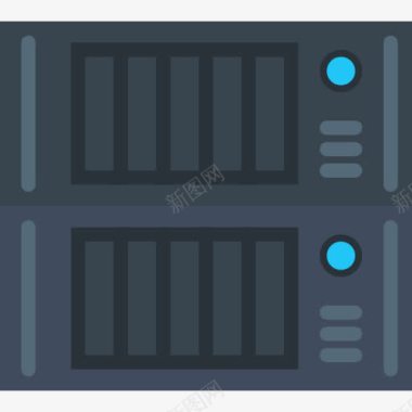 矢量文件拷贝服务器图标图标