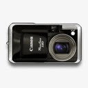 佳能博秀相机佳能数码相机png免抠素材_88icon https://88icon.com Camera Canon Powershot S80 佳能 博秀 相机
