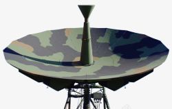 军事探测雷达素材