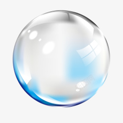 圆形玻璃圆形水珠玻璃透明集矢量图高清图片
