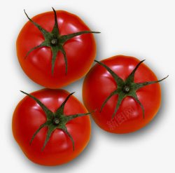 热促番茄俯视高清图片