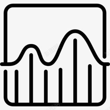 矢量商业素材统计图标图标