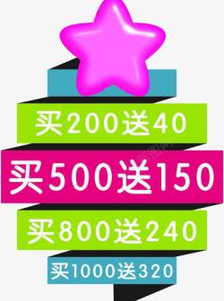 买800送240满就送高清图片