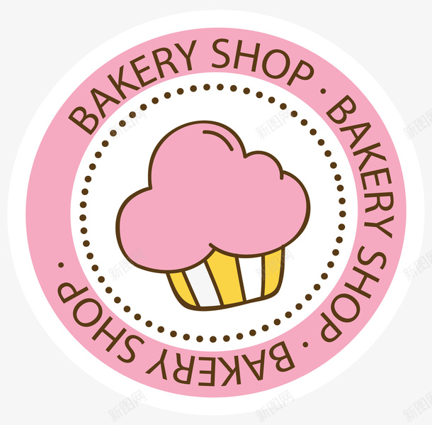 粉色杯子蛋糕标签矢量图ai免抠素材_88icon https://88icon.com 杯子蛋糕 烘焙标签 矢量png 粉红色 粉色蛋糕 蛋糕 矢量图