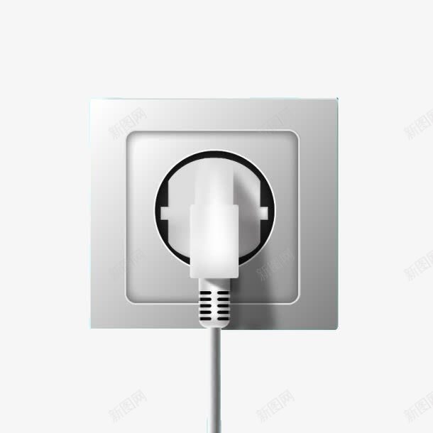 插头和插座png免抠素材_88icon https://88icon.com 电 电力 电源 能源 连接