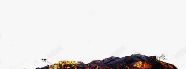 橙色大气熔岩装饰图案png免抠素材_88icon https://88icon.com 免抠PNG 大气 橙色 熔岩 装饰图案