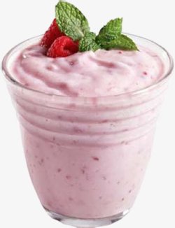 冰沙奶茶草莓冰沙高清图片