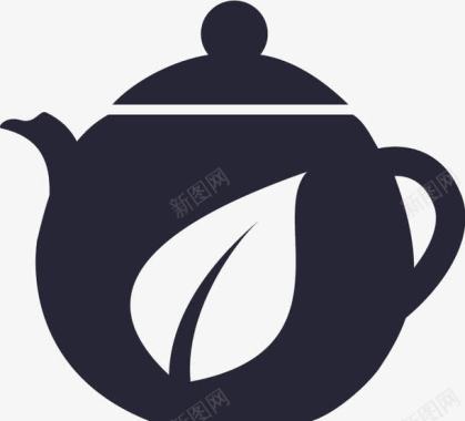 败火茶叶聚茶2矢量图图标图标