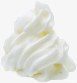 奶油冰淇淋素材