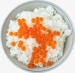 鱼子酱米饭素材