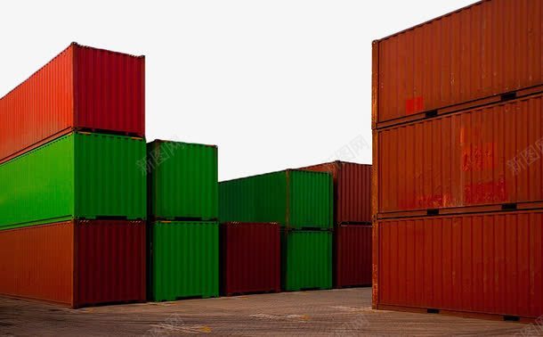 货运集装箱货柜png免抠素材_88icon https://88icon.com 海运 港口 港口码头 码头 货柜 货运 集装箱