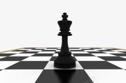 黑白格国际象棋素材