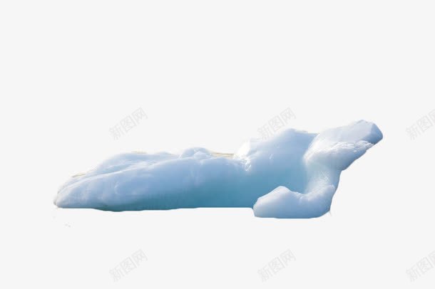 白色浮冰png免抠素材_88icon https://88icon.com 冰山 冰山一角 大海 模型 浮冰 海面 白色