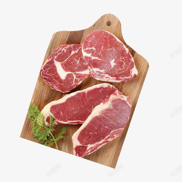 案板上的肉png免抠素材_88icon https://88icon.com 冷鲜肉 切菜板 案板 生肉 鲜肉