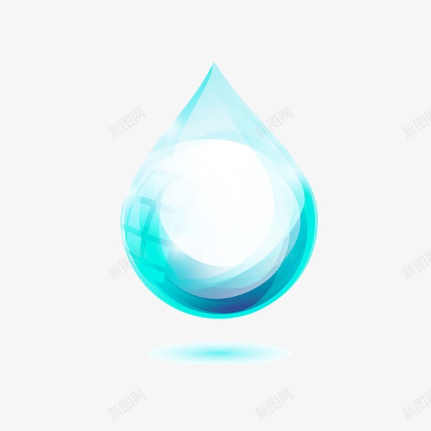 科技感泪水png免抠素材_88icon https://88icon.com 水滴 泪水 泪水素材 科技感 蓝色