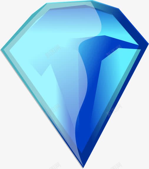蓝色的钻石png免抠素材_88icon https://88icon.com 宝石 宝贵珠宝 有光泽 水晶 绿松石的对称性形状 蓝色 金刚石