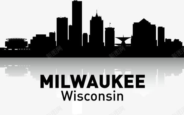 MILWAUKEEpng免抠素材_88icon https://88icon.com 剪影 城市 城市剪影 城市建设 大厦 建筑 房地产 插图 楼宇 楼房 都市 高楼