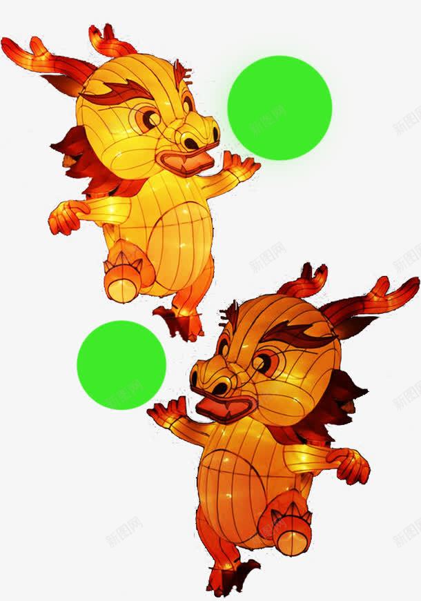 2017龙灯舞png免抠素材_88icon https://88icon.com 元宵节 舞龙灯 过大年 龙灯 龙灯素材 龙灯舞