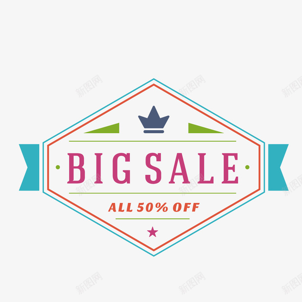 bigsale促销标签png免抠素材_88icon https://88icon.com bigsale 促销 打折 标签