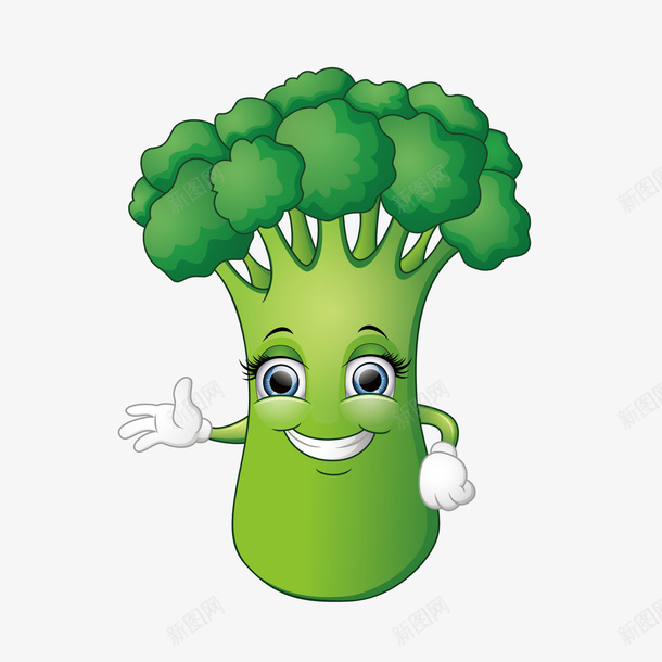 卡通西蓝花矢量图eps免抠素材_88icon https://88icon.com PNG图 PNG图下载 创意卡通 卡通 卡通插图 处暑 插图 蔬菜 西蓝花 矢量图