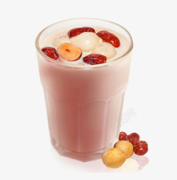 红枣牛奶艺术字美味的饮料片高清图片