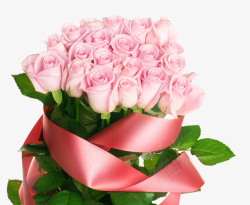 粉红色花束粉红色玫瑰花束高清图片