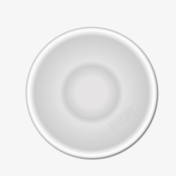 白色小碗素材