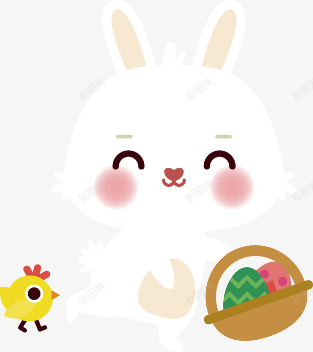 卡通复活节小兔子表情png免抠素材_88icon https://88icon.com 卡通 卡通动物 复活节 小兔子 小白兔 彩蛋 森林动物 白兔子表情图 糖果 萌版Q仔 风车