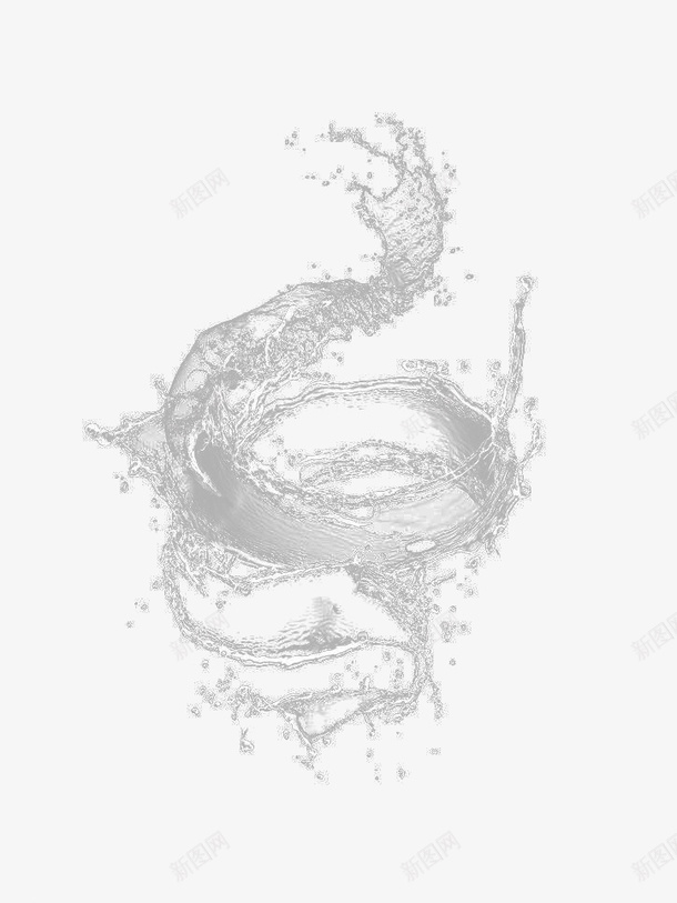 一滩白水png免抠素材_88icon https://88icon.com 一滩 大水珠 很多 水珠 白色