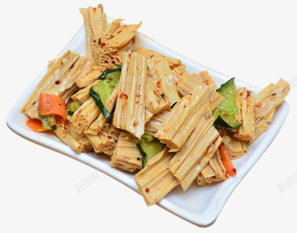 辣子油家常凉拌腐竹小菜png免抠素材_88icon https://88icon.com 凉拌小菜 凉拌腐竹 凉拌菜 凉菜 家常菜 辣子油 香辣小菜