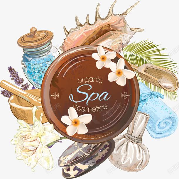 spa护理用品png免抠素材_88icon https://88icon.com spa spa护理 spa护理用品 护理用品