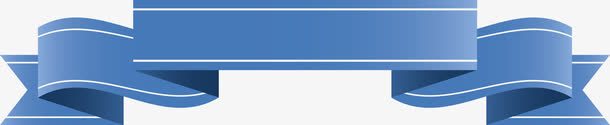 蓝色丝带png免抠素材_88icon https://88icon.com 丝带 主题框 文字框 旗帜 留言 色带 蓝色