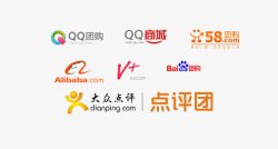 58团购著名网站LOGO图标高清图片