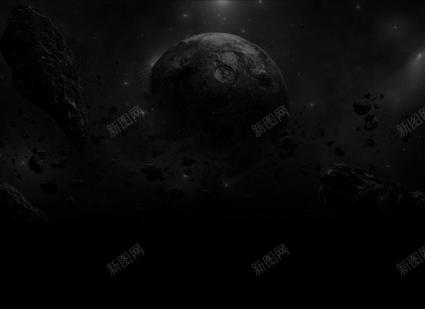 黑色背景灰色地球jpg设计背景_88icon https://88icon.com 地球 灰色 背景 黑色