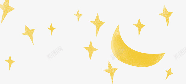 黄色卡通手绘装饰星星月亮psd免抠素材_88icon https://88icon.com 卡通 手绘 星星 月亮 装饰 黄色 黄色卡通手绘装饰星星月亮