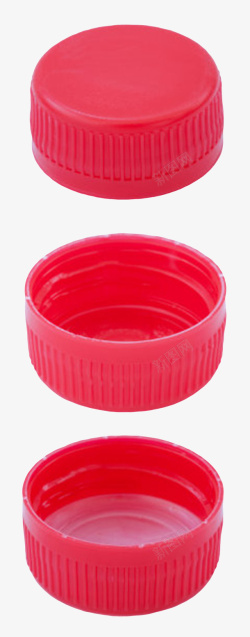 红色塑胶篮球场地红色饮料瓶盖正反面塑胶制品实物高清图片