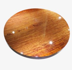 圆形实木桌板素材