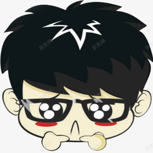 哭泣男生头像png免抠素材_88icon https://88icon.com 哭泣 委屈 流泪 流眼泪