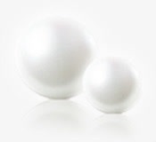 白色圆润珍珠素材