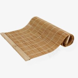 木制编织竹帘素材