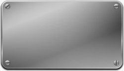 银色的钢板金属质感钢板标牌高清图片