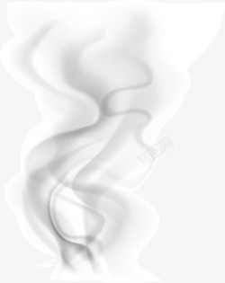 袅袅升起的白烟图片白烟烟雾笔刷高清图片