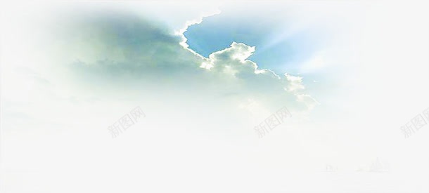 蓝色天空白云空洞png免抠素材_88icon https://88icon.com 天空 白云 空洞 蓝色