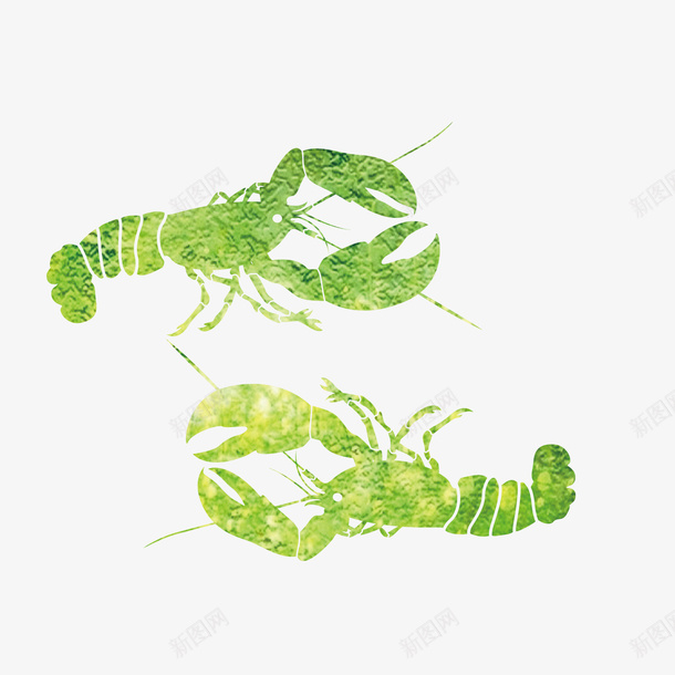 水墨风小龙虾矢量图ai免抠素材_88icon https://88icon.com 动物设计 十三香小龙虾 手绘设计 海鲜设计 矢量文件 虾子设计 香辣虾 矢量图