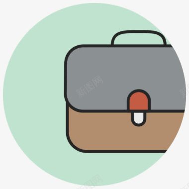袋行李简介公文包业务职业生涯案图标图标