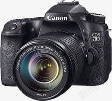 佳能EOS70D套机数码相机png免抠素材_88icon https://88icon.com 产品实物 佳能套机数码相机 单反套机