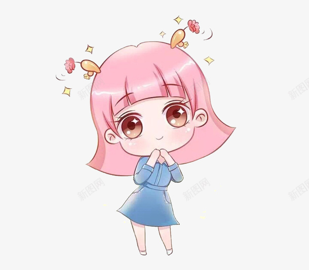 卡通可爱小萝莉png免抠素材_88icon https://88icon.com 可爱 天真 小可爱 小萝莉 摇摆 萝莉少女