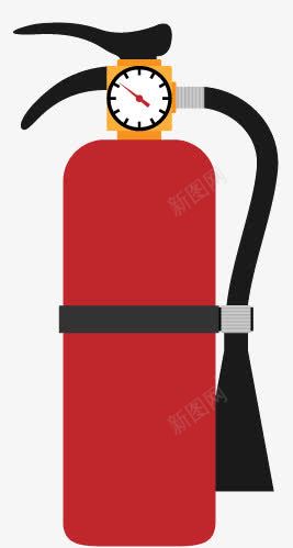 卡通灭火器png免抠素材_88icon https://88icon.com 消费矢量图标 消防用品消防灭火器消防器材