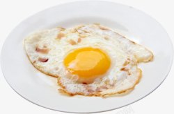 煎蛋早餐一盘煎蛋高清图片