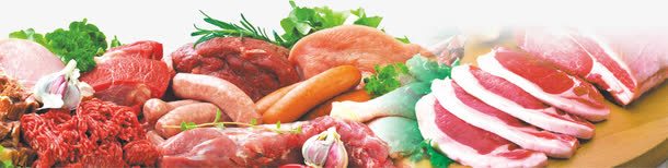 新鲜冷鲜肉png免抠素材_88icon https://88icon.com 猪肉 瓜果 胡萝卜 腊肠 蔬菜 食材